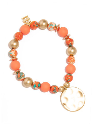 Georgie Porcelain & Resin Bead Bracelet