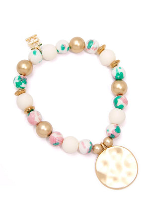 Georgie Porcelain & Resin Bead Bracelet